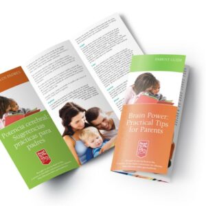 "Brain Power: Practical Tips for Parents" Brochures - Bilingual English/Spanish