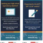 LearningExpress Library - SAT/ACT Bookmarks